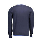North Sails Blue Cotton Sweater NO-12577-XXL
