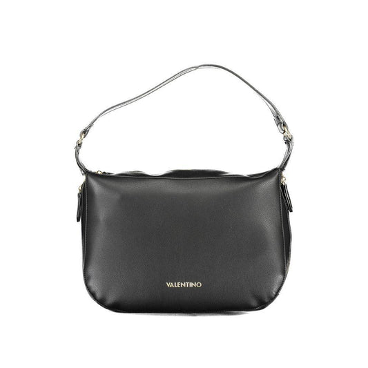 Mario Valentino Black Polyurethane Women Handbag Mario Valentino