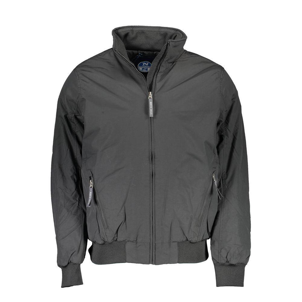 North Sails Black Polyester Jacket NO-16283-M