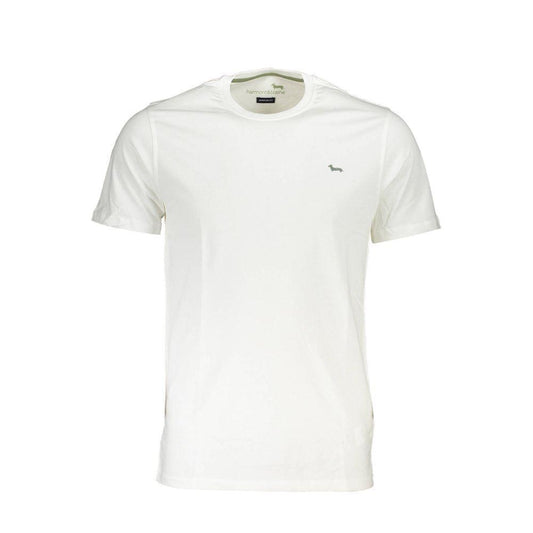 Harmont & Blaine White Cotton T-Shirt