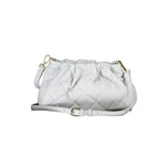 Mario Valentino Gray Polyethylene Handbag VA-21595
