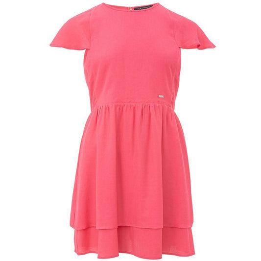 Armani Exchange Fuchsia Viscose Short AR-400967520013884-IT40|S
