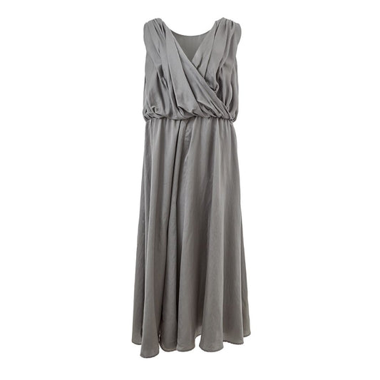 Lardini Gray Silk Long LA-1163662-IT40|S