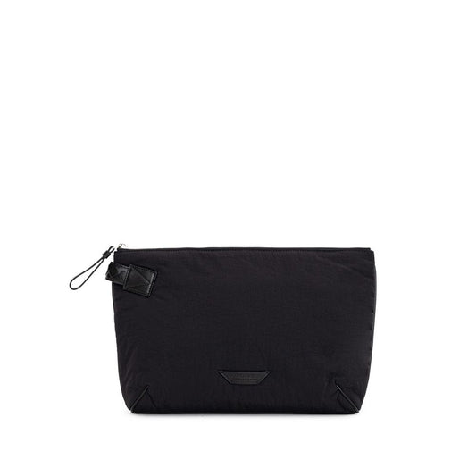 Bottega Veneta Black Nylon Clutch Bag BOVE-8911676