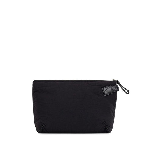 Bottega Veneta Black Nylon Clutch Bag BOVE-8911676