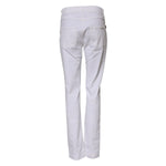 Dolce & Gabbana White Floral Embroidery GIRLY Denim Jeans PAN76500-42