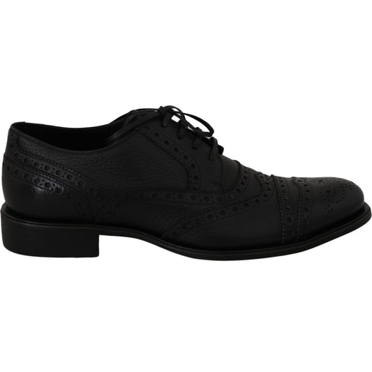 Dolce & Gabbana Blue Leather Wingtip Oxford Dress Shoes 1728,67345645728,Blue,Dolce & Gabbana,EU39/US6,EU40/US7,Formal - Men - Shoes,Material: 100% Leather,Men,Men - Shoes,New with tags,Oxfords and Derbies - Shoes,Shoes