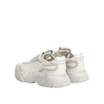 Dolce & Gabbana White DAYMASTER Calf Leather Sneakers Shoes LA12711-37