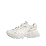 Dolce & Gabbana White DAYMASTER Calf Leather Sneakers Shoes LA12711-37