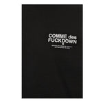 Comme Des Fuckdown Black Cotton Sweater CO-13546-XL