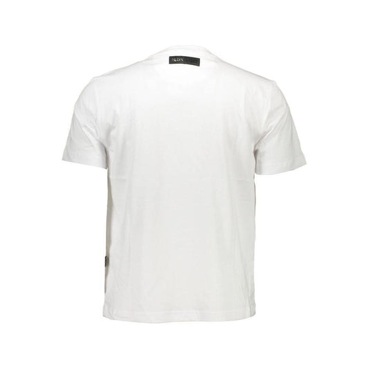 Plein Sport White Cotton T-Shirt PL-9594-S