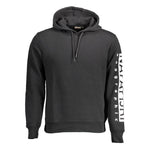 Napapijri Black Cotton Sweater NA-14610-XL