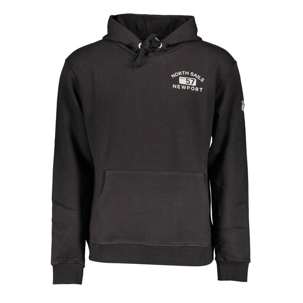 North Sails Black Cotton Sweater NO-16045-XL