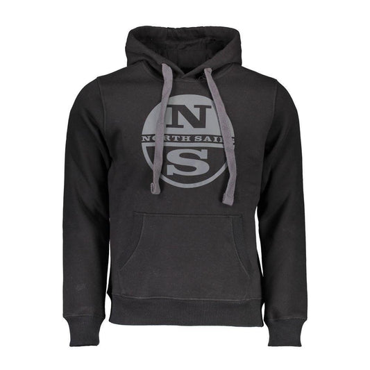 North Sails Black Cotton Sweater NO-16246-XL