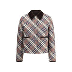 Burberry Check wadded Women Jacket BU-8110384C3170-L