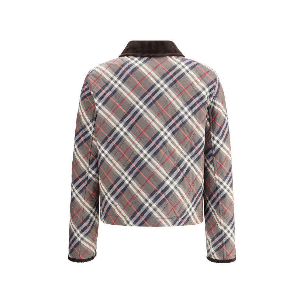 Burberry Check wadded Women Jacket BU-8110384C3170-L