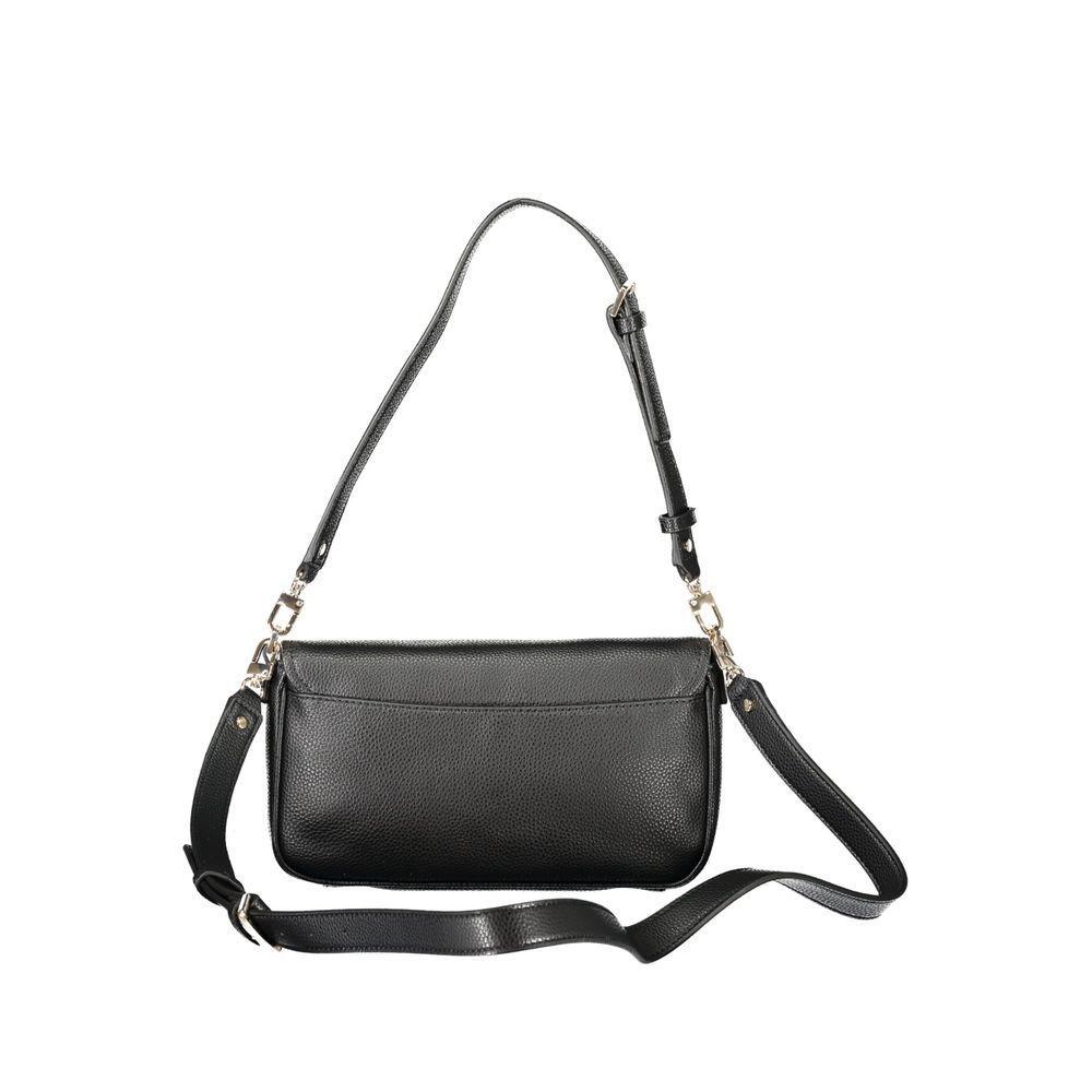 Front view with bag zipped and handles upright.