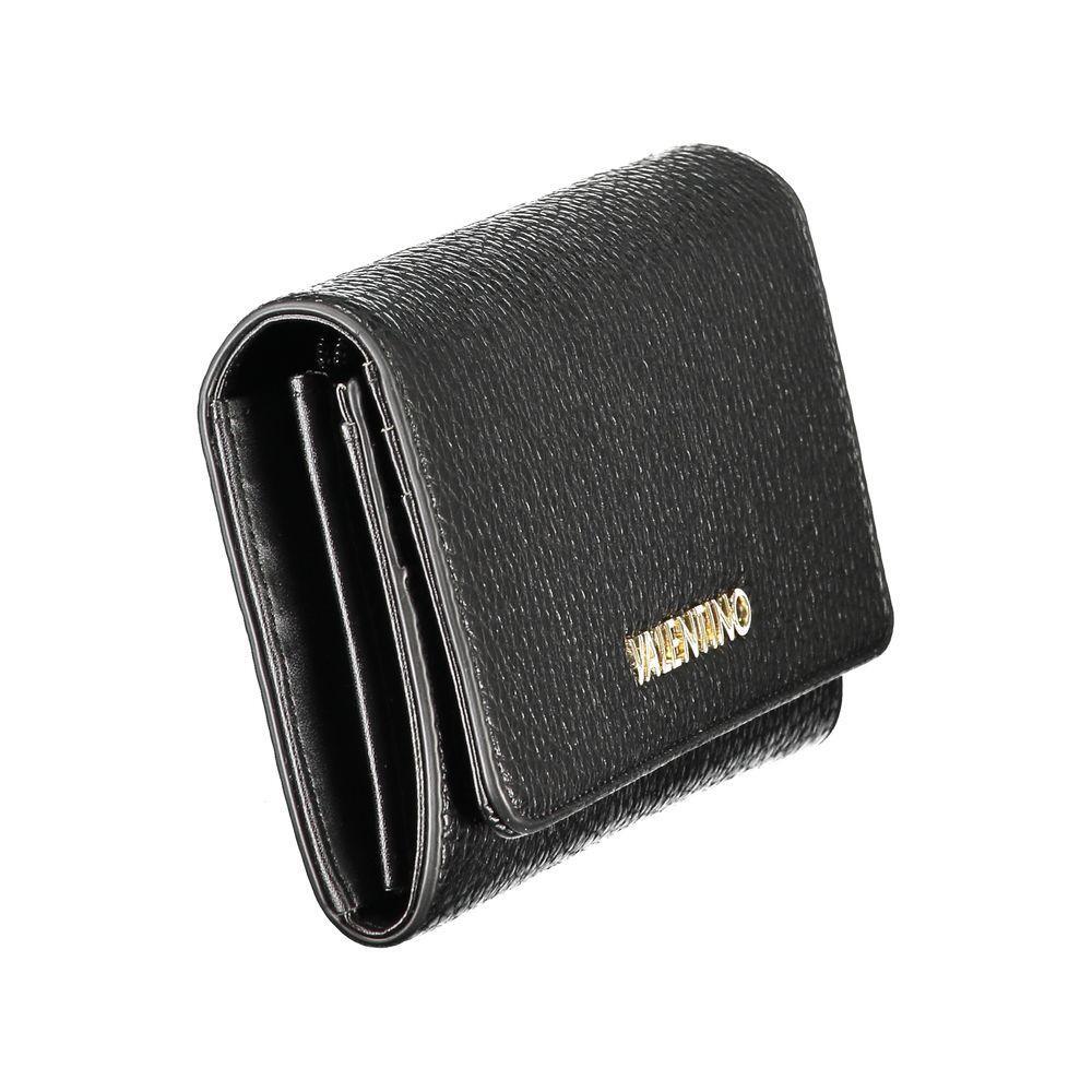 Mario Valentino Black Polyethylene Women Wallet VA-39165