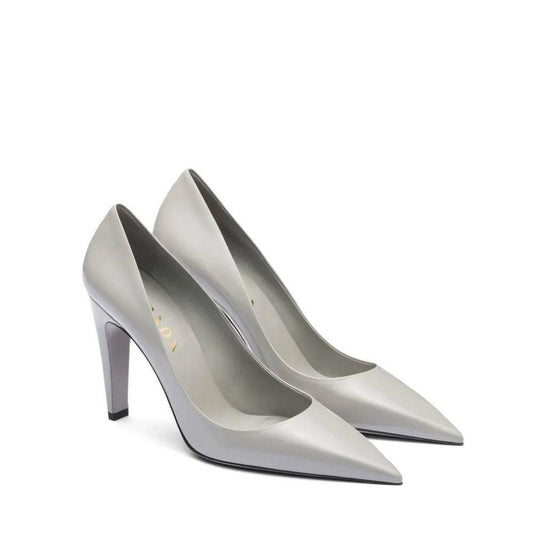 Prada Brushed Leather Pumps PR-8735542673620-EU36.5/US6.5