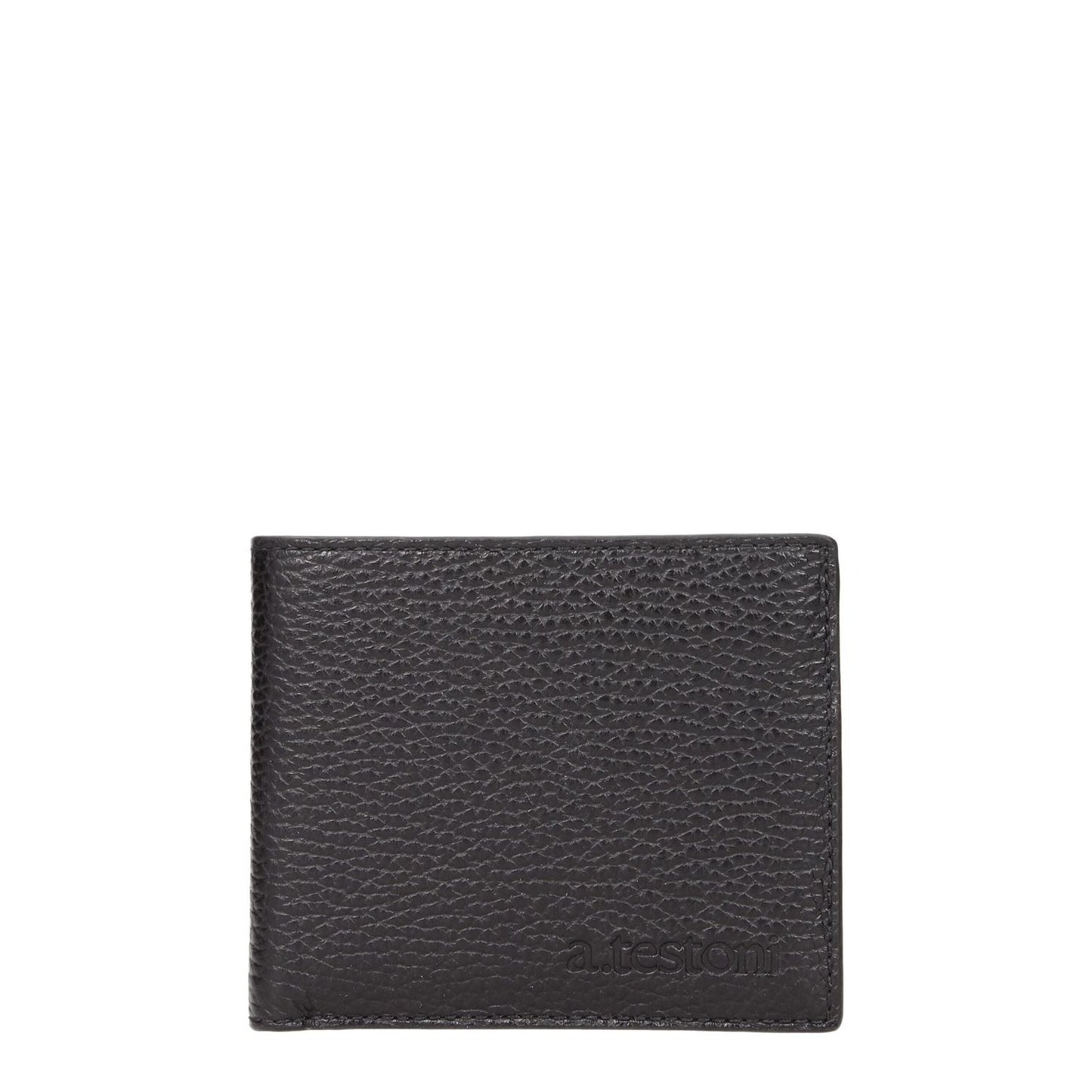 Testoni Black Leather Wallet 1728,75667636384,Accessories,Black,Men,New with tags,Testoni,Wallets - Accessories,Wallets - Wallets - Accessories