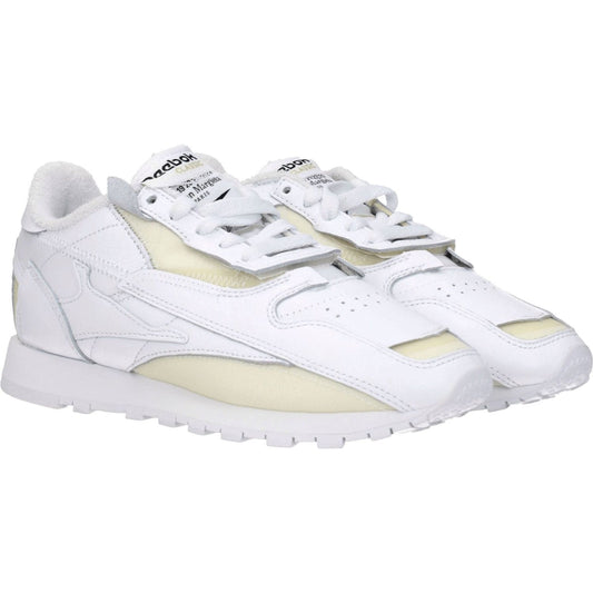 Maison Margiela White Leather Athletic Sneakers MA-8547222257929-EU35/US5