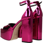 Paris Texas Pink Leather Platforms PA-8547254862089-EU38/US8