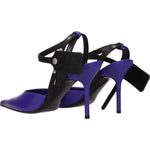 Off-White Purple Leather High Heel Pumps OF-8547284320521-EU35/US5
