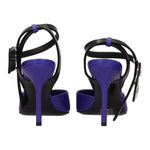 Off-White Purple Leather High Heel Pumps OF-8547284320521-EU35/US5