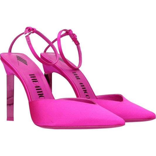 The Attico Pink Satin Stiletto Heels Sandals TH-8547287204105-EU37/US7