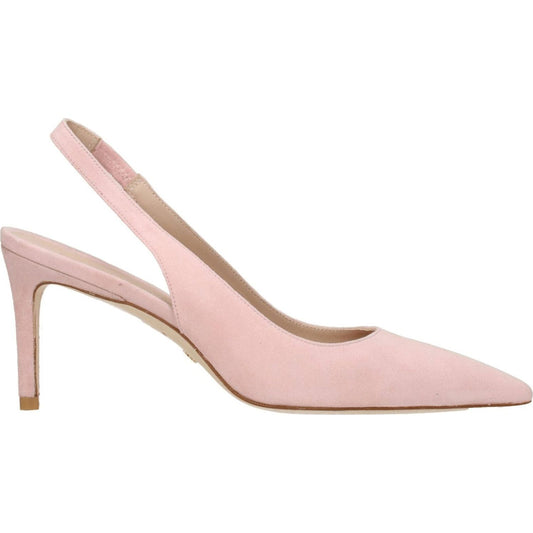 Stuart Weitzman Pink Leather Mid Heel Pumps ST-8547313713417-EU35.5/US5.5