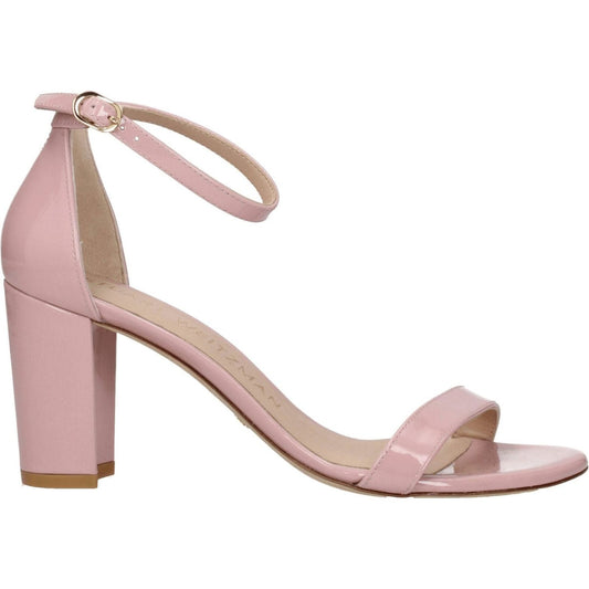 Stuart Weitzman Pink Leather Stiletto Heels Sandals ST-8547354247433-EU40/US10