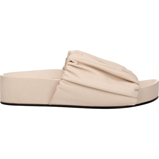 Jil Sander Pink Leather Slippers Sandals JI-8547354804489-EU36/US6
