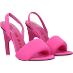 The Attico Pink Fabric Stiletto Heels Sandals TH-8547356147977-EU36/US6