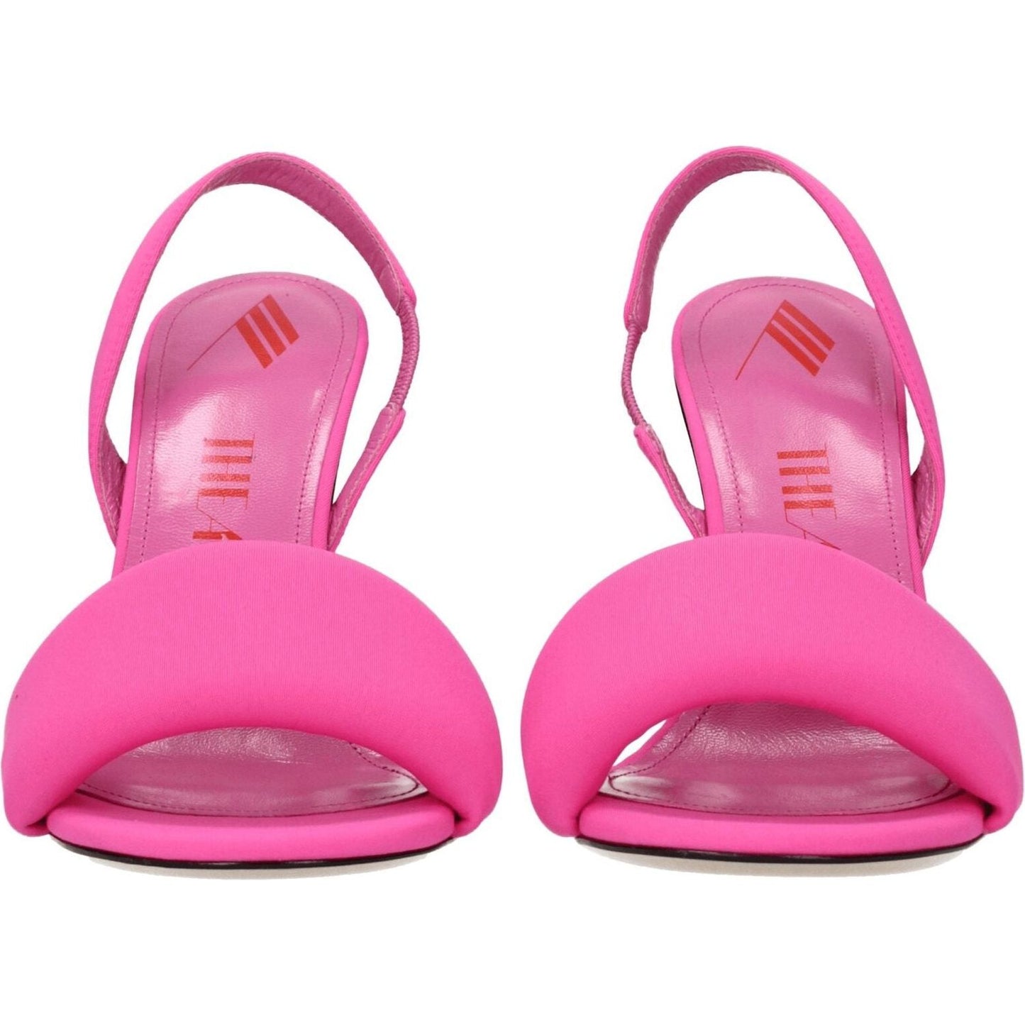 The Attico Pink Fabric Stiletto Heels Sandals TH-8547356147977-EU36/US6