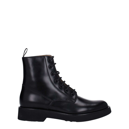 Church's Black Leather Ankle Boots 1728,75667636384,Ankle - Boots - Shoes,Black,Boots - Shoes,Church's,EU37/US7,EU38.5/US8.5,New with tags,Shoes,Women