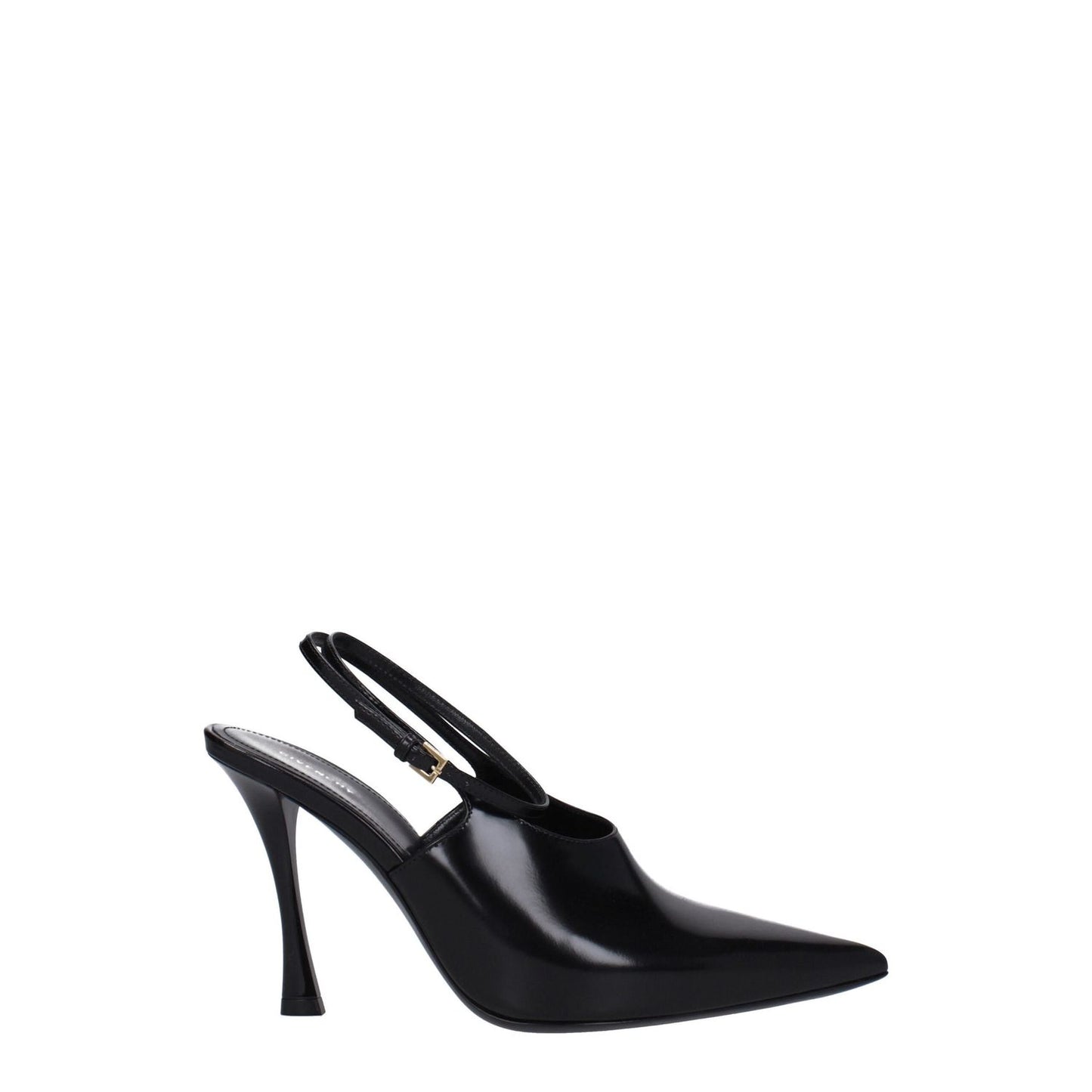 Givenchy Black Leather Pumps 1728,75667636384,Black,EU38.5/US8.5,EU40/US10,Givenchy,High Heel - Pumps - Shoes,New with tags,Pumps - Shoes,Shoes,Women
