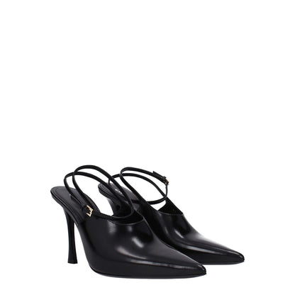 Givenchy Black Leather Pumps 1728,75667636384,Black,EU38.5/US8.5,EU40/US10,Givenchy,High Heel - Pumps - Shoes,New with tags,Pumps - Shoes,Shoes,Women