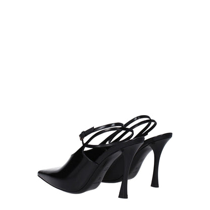 Givenchy Black Leather Pumps 1728,75667636384,Black,EU38.5/US8.5,EU40/US10,Givenchy,High Heel - Pumps - Shoes,New with tags,Pumps - Shoes,Shoes,Women