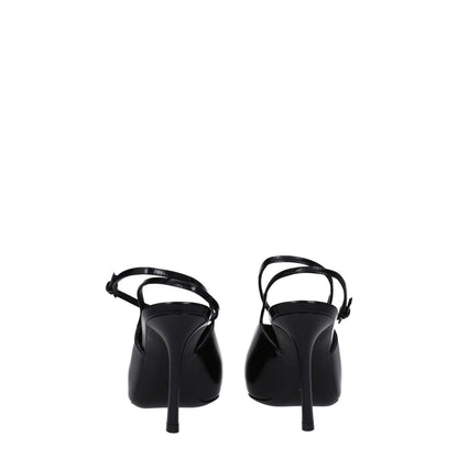 Givenchy Black Leather Pumps 1728,75667636384,Black,EU38.5/US8.5,EU40/US10,Givenchy,High Heel - Pumps - Shoes,New with tags,Pumps - Shoes,Shoes,Women