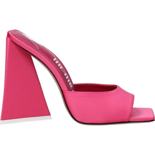 The Attico Pink Fabric Platforms TH-8612671389961-EU39.5/US9.5