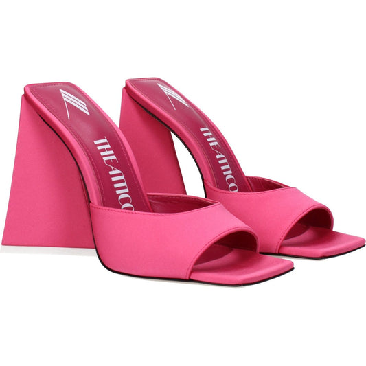 The Attico Pink Fabric Platforms TH-8612671389961-EU39.5/US9.5