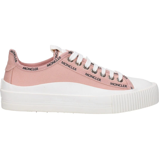 Moncler Pink Fabric Low Tops MO-8616468939017-EU35/US5