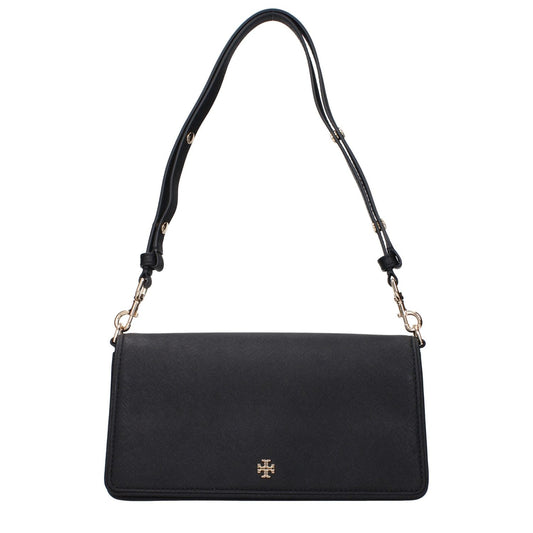 Tory Burch Black Leather Shoulder Bags TO15108019388681BT