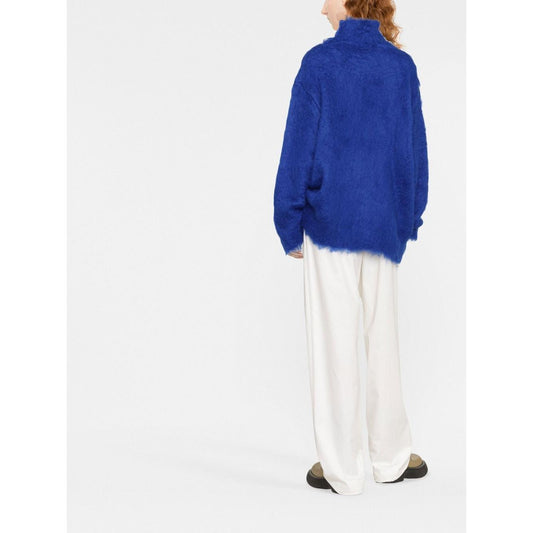 Etro Sweaters Blue Topwear Etro White Smoke