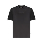 Guess Jeans Black Cotton Men Oversize T-Shirt GU-39215-S