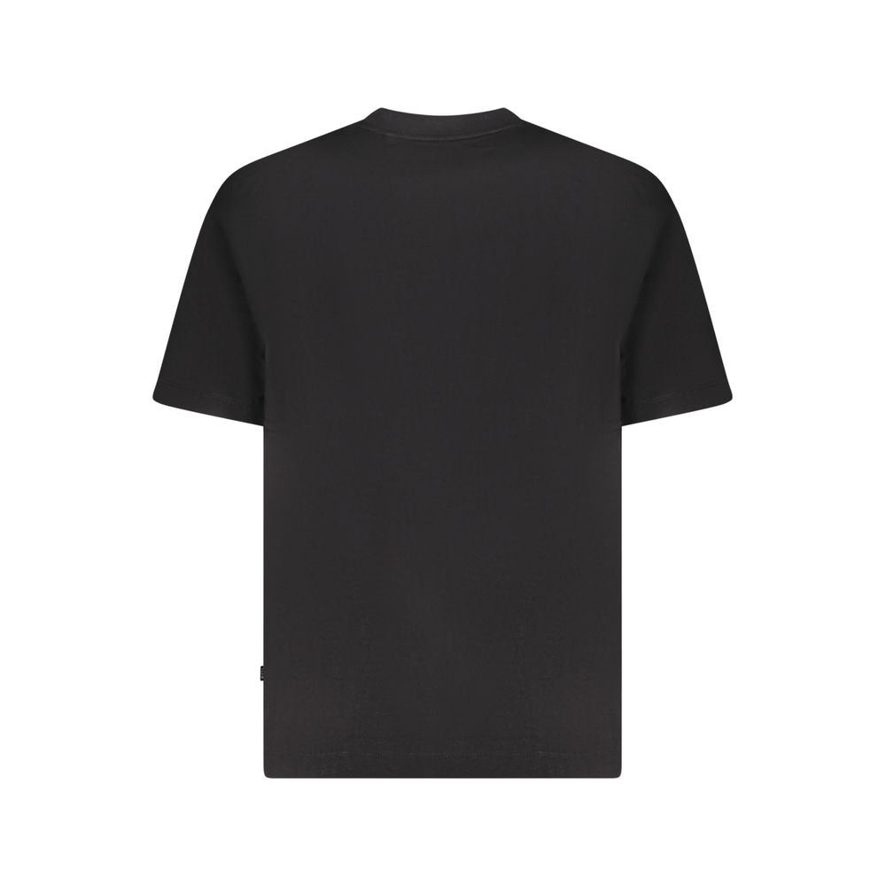Guess Jeans Black Cotton Men Oversize T-Shirt GU-39215-S