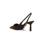 Prada Suede Slingback Pumps PR-1I901MFDD75008F0003-EU40/US10