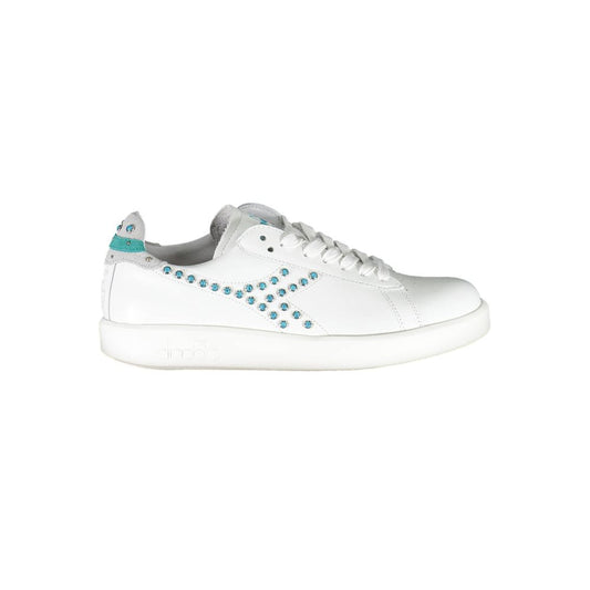 Diadora Bianco Leather Women Sneaker 1728,67403481248,Diadora,EU36.5/US6.5,Low Tops - Sneakers - Shoes,New with tags,Shoes,Sneakers - Shoes,Sneakers - Women - Shoes,White,Women,Women - Shoes