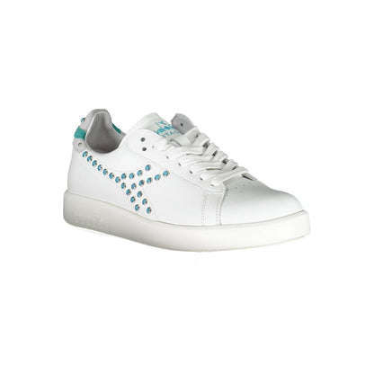 Diadora Bianco Leather Women Sneaker 1728,67403481248,Diadora,EU36.5/US6.5,Low Tops - Sneakers - Shoes,New with tags,Shoes,Sneakers - Shoes,Sneakers - Women - Shoes,White,Women,Women - Shoes