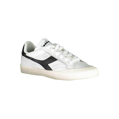 Diadora Bianco Leather Women Sneaker 1728,67403481248,Athletic - Sneakers - Shoes,Clothing,Diadora,EU36.5/US6.5,EU36/US6,New with tags,Shoes,Sneakers - Shoes,Sneakers - Women - Shoes,White,Women,Women - Shoes